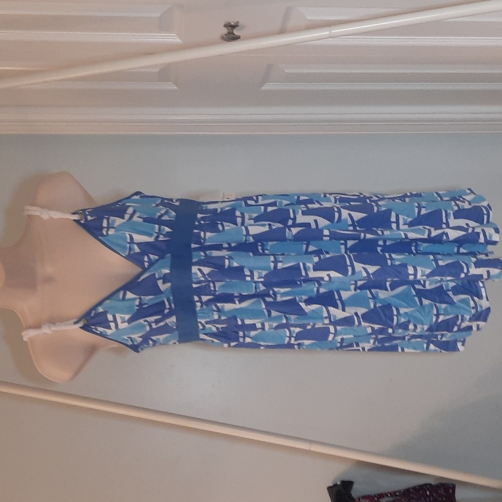 Nautica Sailboat Nautical Dress Sz Medium